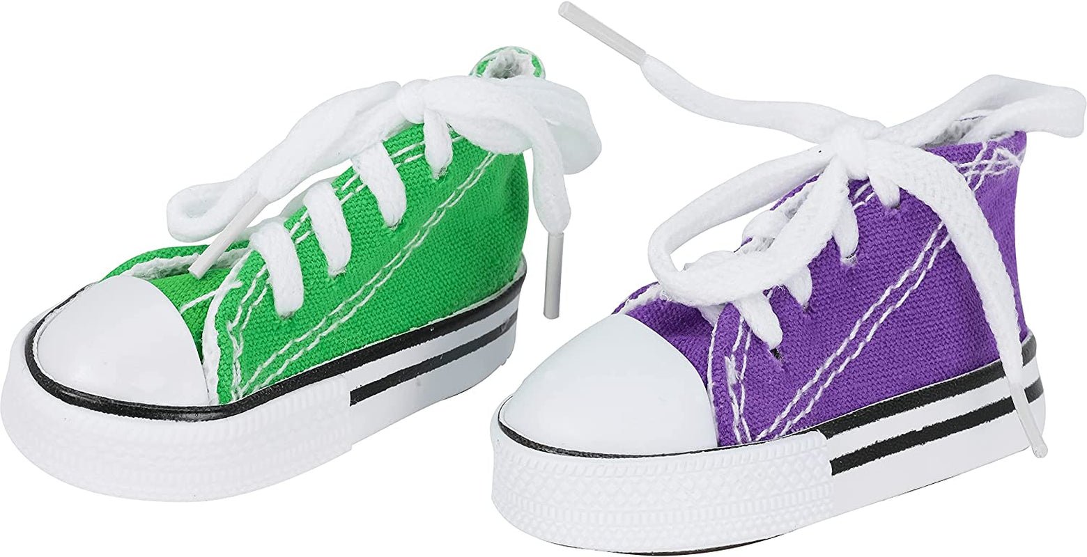 Colorful Cotton Sneakers for Parrots, Parrotlets, Budgies, and Cockatoos