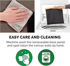 Cozy Coconut Brown Indoor Cat & Small Dog House - Collapsible Footstool Condo with Plush Toy