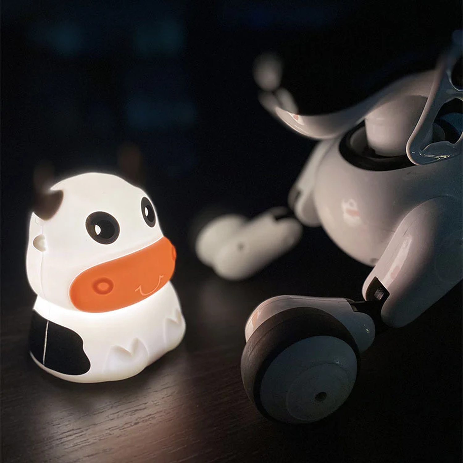 COW Bluetooth Speaker Small Night Lamp