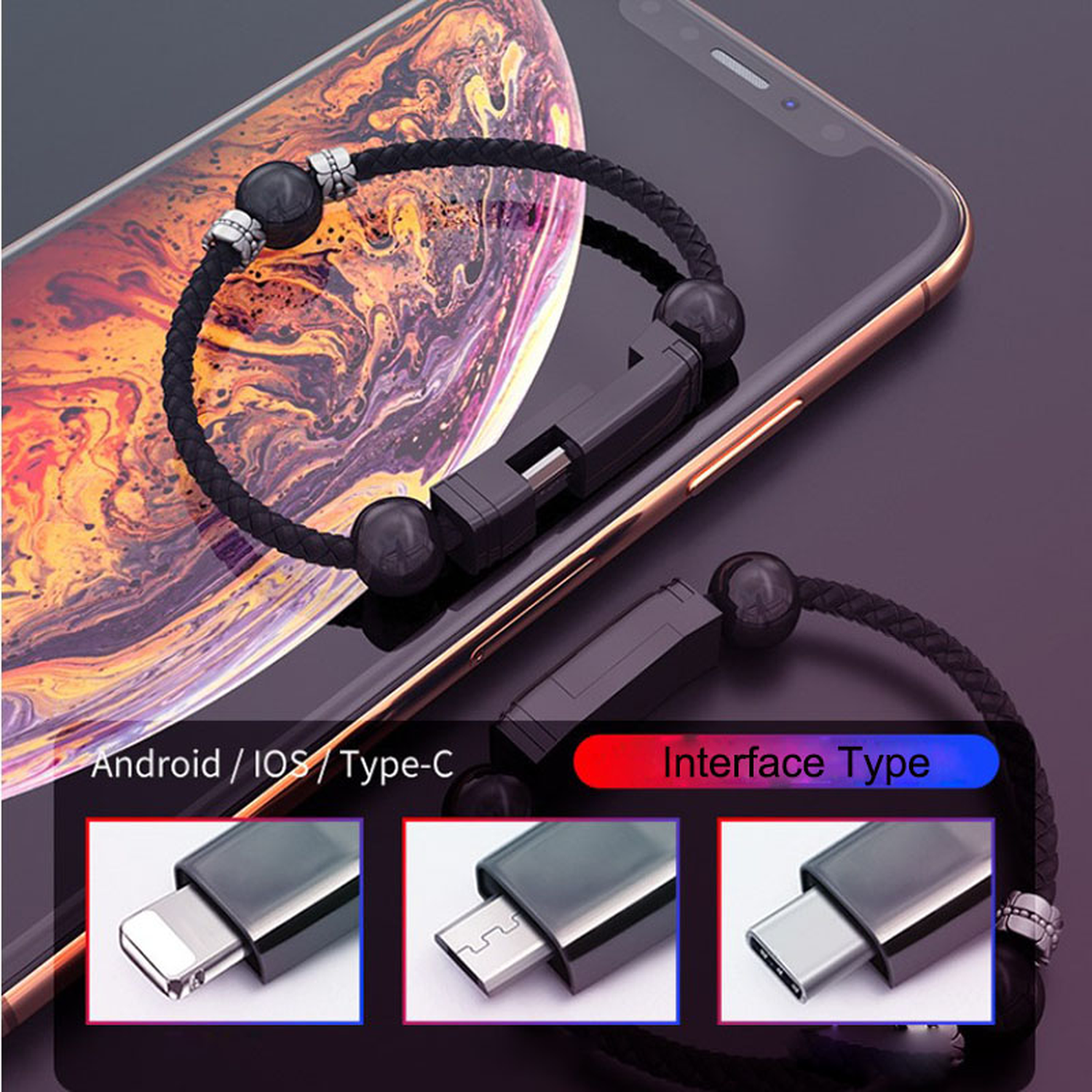 Data Cable Bracelet Charging Cable