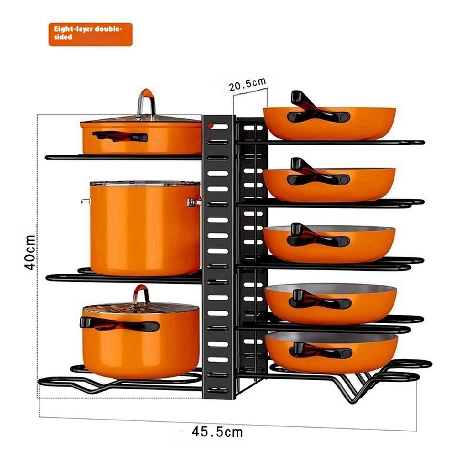 Multi-Layer Vertical Pot Organizer