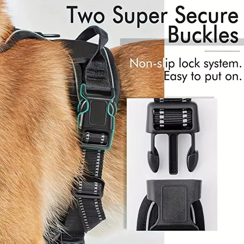 Reflective No-Pull Safety Harness